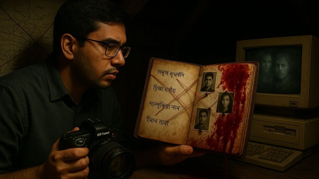 Horror Book find Human